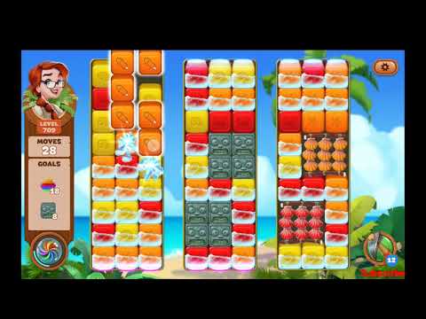 Lost Island Blast Adventure Level 709 NO BOOSTERS - A S GAMING