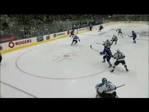 Jake Gardiner 2-1 Goal vs Sharks - Feb/23/2012