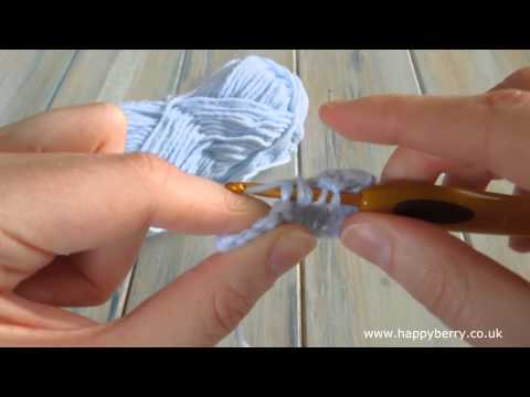 (crochet) How To - Half Double Crochet 2 Together (hdc2tog) - Absolute Beginners