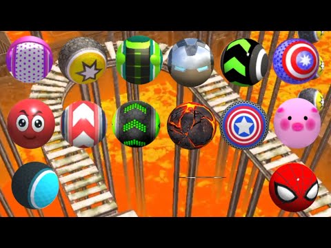 Rollance VS Going Balls VS Sky Rolling Ball 3D- Speedrun Gameplay Walkthrough 2025🔥| Android Games