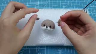 A0718- wool felt diy