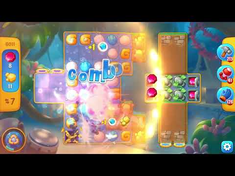 Fishdom 6011 Level - 15 moves - NO BooSTERS