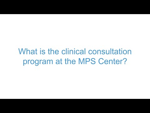 The Muenzer MPS Research and Treatment Center FAQ: What is the clinical consultation program?