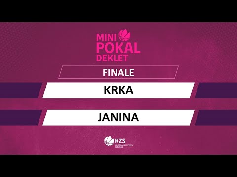 Mini pokal deklet - Krka : Janina - finale - Sezona 2019/20