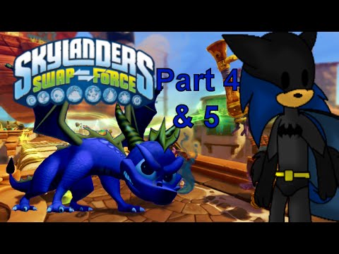 Blind Play - Skylanders Swap Force - Chapter 4: Rampant Ruins & 5: Jungle Rumble