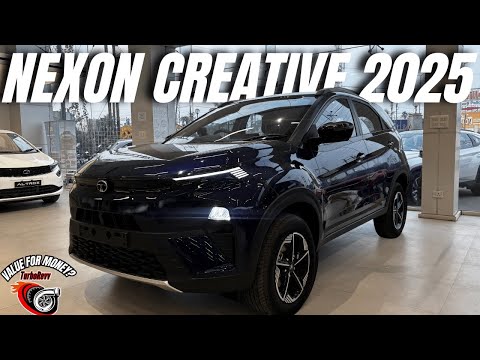 Tata Nexon Creative Manual 2025 | Best Value Variant? Interiors, Features, Real Build Quality!