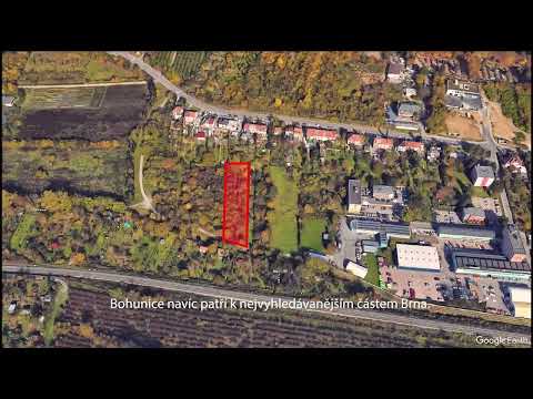 Stavební pozemky pro menší developerský projekt v Brně - Bohunicích