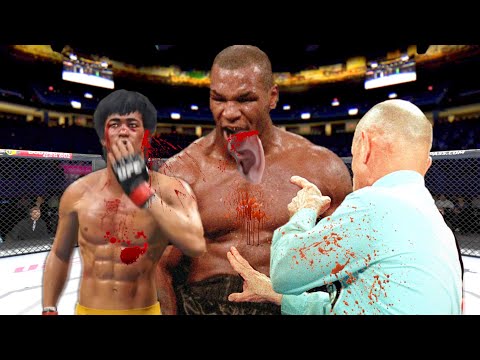 UFC4 Bruce Lee vs. Mike Tyson EA Sports UFC 4