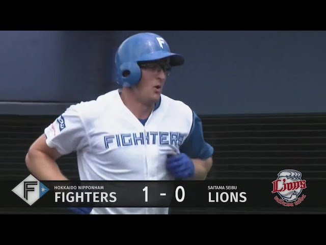 【ファーム】ファイターズ・スティーブンソン レフトへ初回先頭打者ホームランを放ち先制!! 2024年8月10日 北海道日本ハムファイターズ 対 埼玉西武ライオンズ