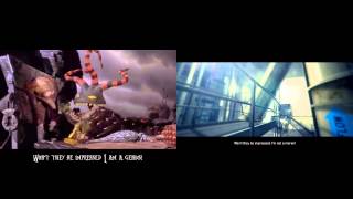 Danny Elfman / Harry Callaghan: Nightmare Before Christmas &amp; Portal Remixes Compared(use headphones)