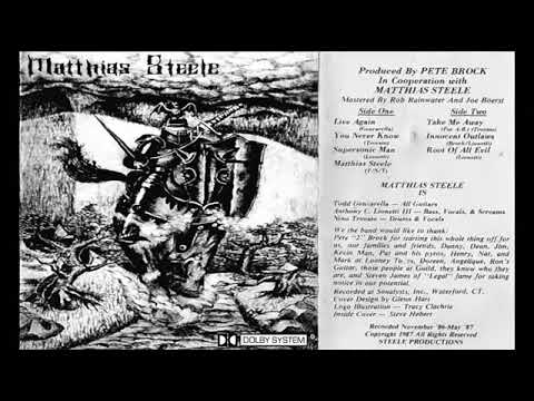 🎸MATTHIAS STEELE (1987 Demo Full Album)
