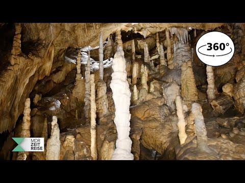 Die Baumannshöhle im Harz  | 360 VR Video | MDR ZEITREISE