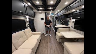 A preview image of the linked video showcasing 2026 Newmar Canyon Star 3947