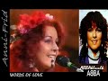 ABBA NOW AND THEN FRIDA WORDS OF LOVE