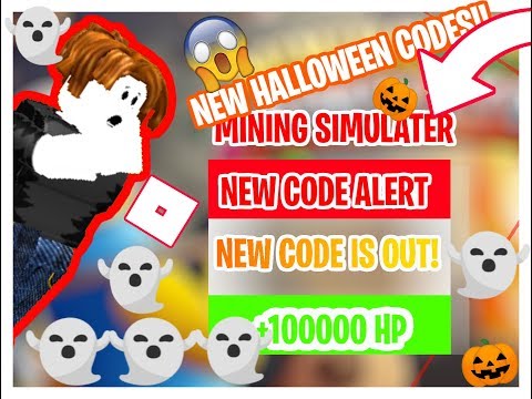 More Halloween Mining Simulator Codes Part 2 3 Roblox - 5 new roblox mining simulater mining simulator codes