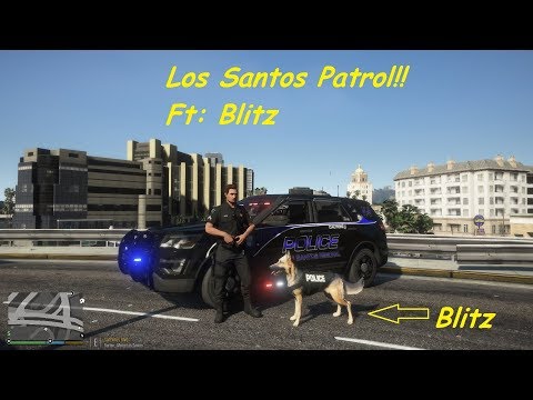 GTAV | LSPDFR | 🐶Los Santo's K9 Patrol!! FT: Blitz🐶 | Ep#9
