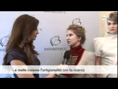 MILAN FASHION SHOW Rai5 BASHARATYAN V