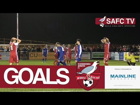 Goals: Scarborough Athletic v Clitheroe - 30/12/2017