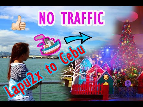 Sem trânsito! Nova balsa do metrô em Lapu Lapu Cebu + Gala no SM Cebu VLOG!| Cykaniki