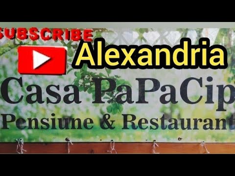 Pensiune restaurant Casa PaPa Cip Alexandria/Guesthouse restaurant/misafirhane restoranı/