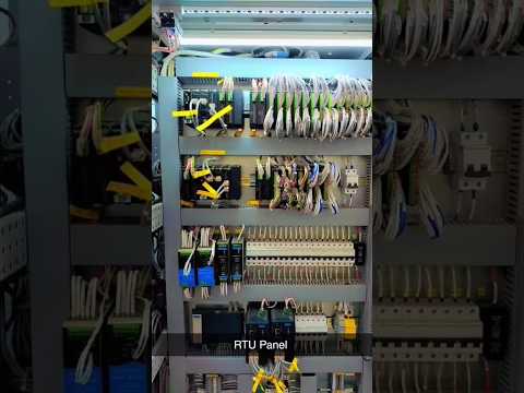 RTU Panel Scada controller #scada #rtu #testing #electricity #scadaprogramming #techtanay