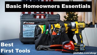BEST FIRST TOOLS! | Essential Tool Kit
