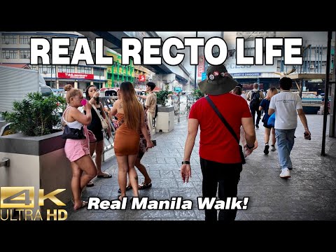 What’s It Really Like Walking in C.M. Recto, Manila, Philippines? [4K] 🇵🇭