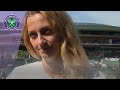 Petra Kvitova Wimbledon 2019 Second Round Interview