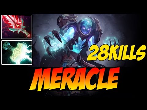 Meracle Plays Arc Warden WITH 28 KILLS - 8000 MMR - Dota 2