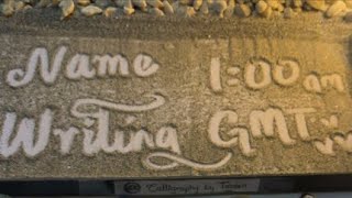 Writing subscribers name ✨ #live #foryou