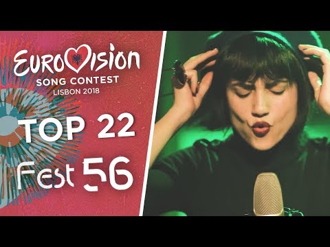 Eurovision 2018 (Festivali i Këngës 56/Albanian National Selection) - Top 22