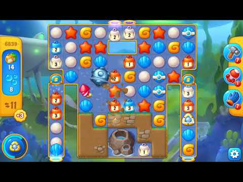 Fishdom 2021 - Level 6839   #playrix #fishdom #gaming