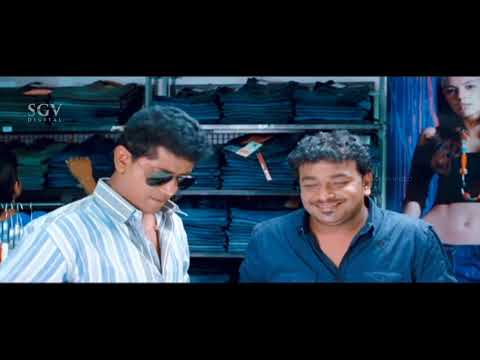 ಶರ್ಟ್ ತೆಗೆದುಕೊಳ್ಳಲು ಬಂದವನಿಗೆ ಕಾಚ ಕೊಟ್ಟ ಸೇಲ್ಸ್ ಬಾಯಿ | Ambara Kannada Movie Comedy Scene