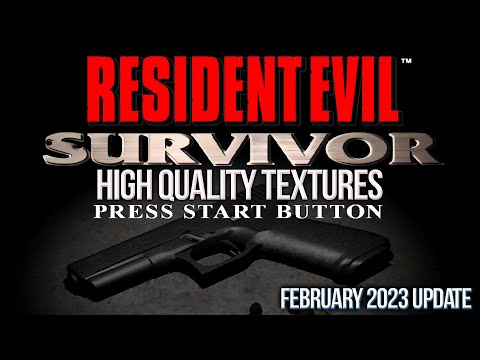 Resident Evil Survivor - HD Texture Pack February 2023 Build - THEN RE2 Rando