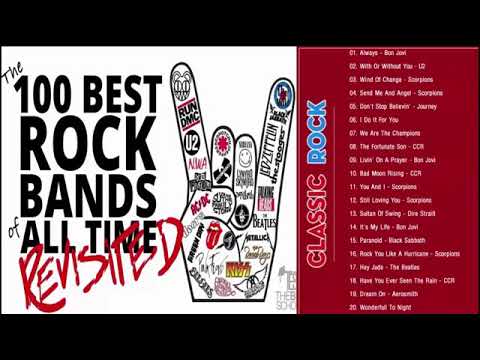 The Eagles, Led Zeppelin, The Police, Scorpions, CCR - The 100 Best Rock Bands Of All Time