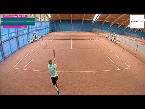 Court 1_21.10.2019 - Liberec Indoor Open 2019 - ITF Men´s Circuit 15 000$