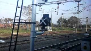 preview picture of video 'Glimpse of WAG 9 near Rajahmundry Station'
