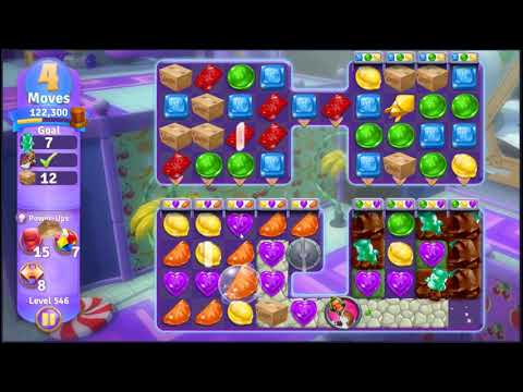 Wonka's World of Candy Level 546 - NO BOOSTERS + FULL STORY 🍫 | SKILLGAMING ✔️