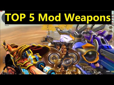 Crossfire MOD 2.0 : TOP 5 CSO Weapons - Hero Mode X - By Bug All - Zombie Escape .
