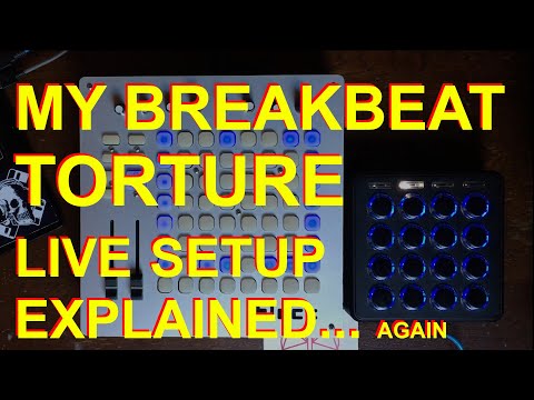 How to Stazma - My live Breakcore setup explained w/ Ableton Live, Livid Block & Midi Fighter