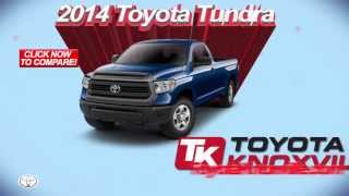 preview picture of video 'The 2014 Toyota Tundra vs 2013 Ford F150 - Knoxville Toyota'