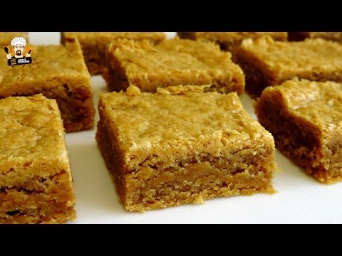 3 INGREDIENT HOMEMADE PEANUT BUTTER BROWNIES