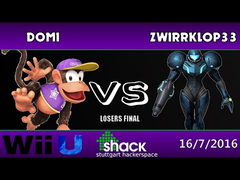 SiH 2 - DoMi ( Diddy ) Vs. [ SFz ] Zwirrklop33 ( Samus ) - SSB4 Losers Final