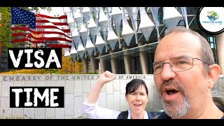VISA time - a trip to London - Drive Around the WORLD in a van - adventure  travel series  [S4-E8]