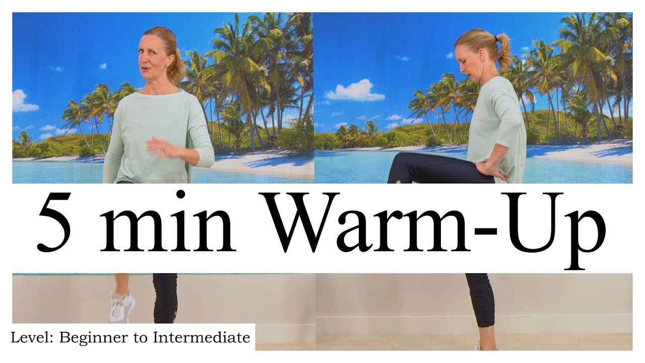 5 minute Warm-Up and Cool-Down Routine | Exercises for Seniors & Beginners