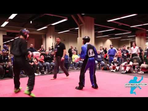 Dwight Bargainer v John Curatolo Mens Sparring - 2016 AKA Warrior Cup