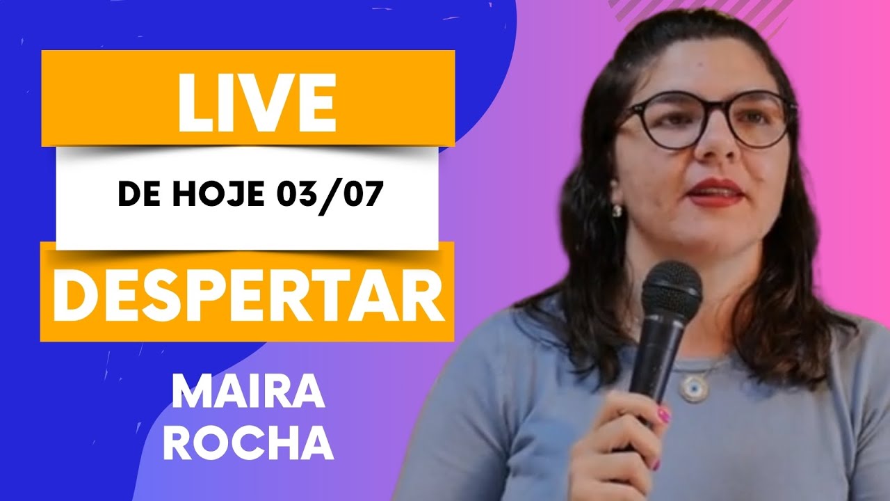 Maira Rocha - Live de hoje 03/07 Despertar! #mairarocha #espiritualidade