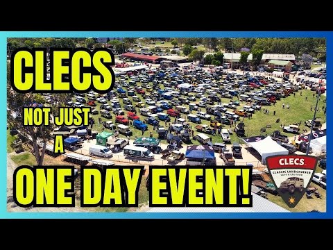 CLECS = More than just a 1 day event. When people travel from all over Australia, the party begins.