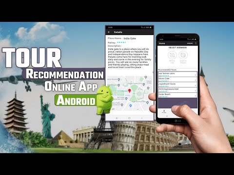 Making Android Tour Recommendation Online App using Data Mining | Android App Ideas