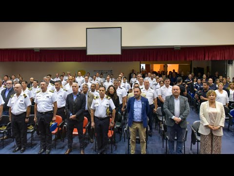 La Intendenta participó de la asunción de nuevas autoridades de la Jefatura de Policía de Canelones